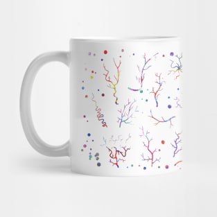 Blood vessels of the human eye Mug